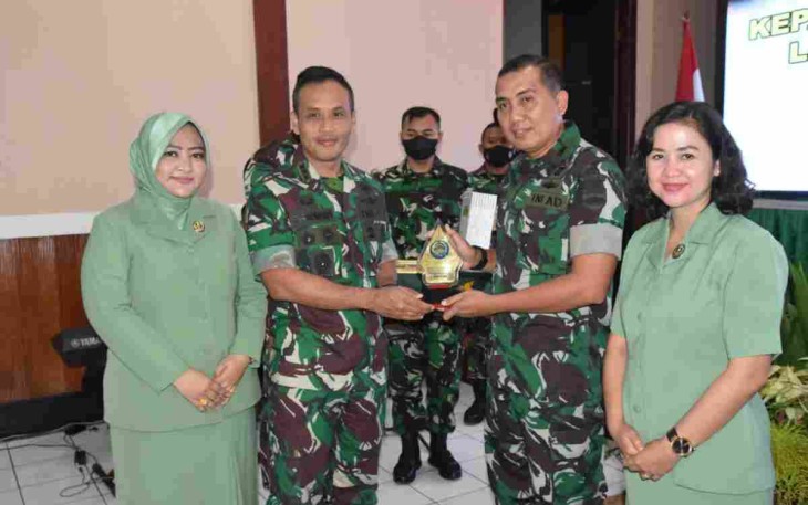 Pelepasan Kasrem 073/Mkt untuk bertugas di tempat yang baru