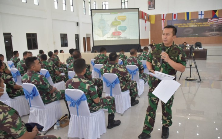 Bimtek Pembinaan Perwira Korps Pelaut di Koarmada III 