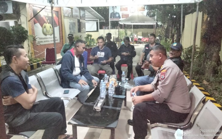 Tim penilai lomba harkamtibmas Polrestabes Makassar