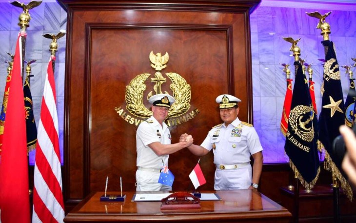 Kerjasama militer TNI AL dengan Royal Australian Navy 