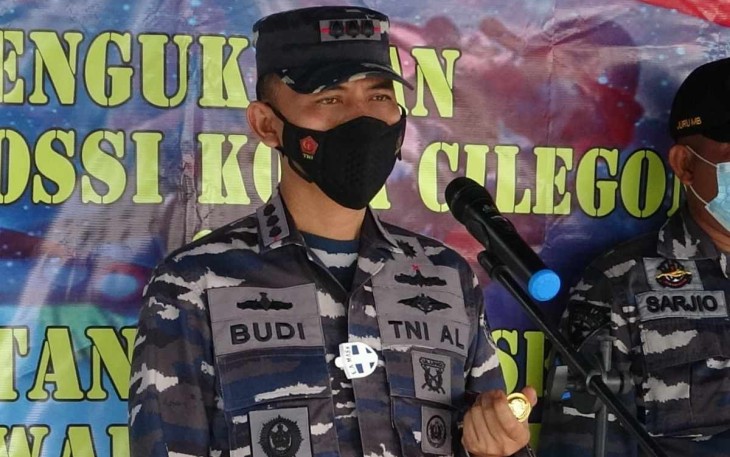 Kadispenal saat menyampaikan klarifikasi meninggalnya prajurit TNI AL di Jakarta 