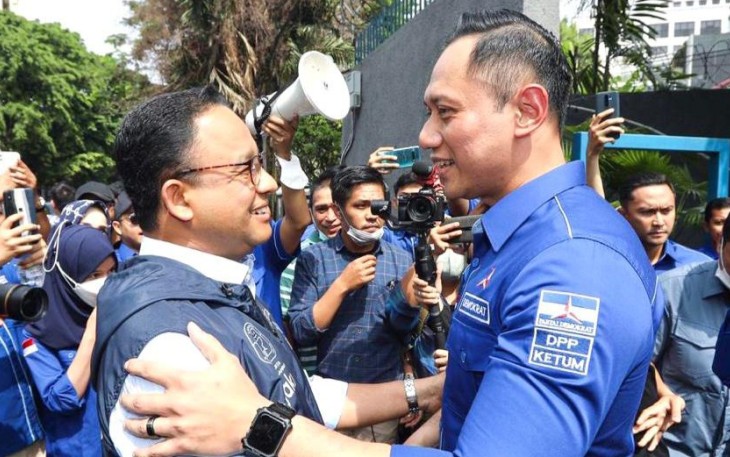 AHY saat bertemu Anis Baswedan
