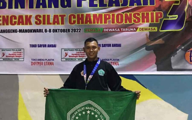 Serda Rico Peraih Medali Emas Pencak Silat Bintang Pelajar Championship