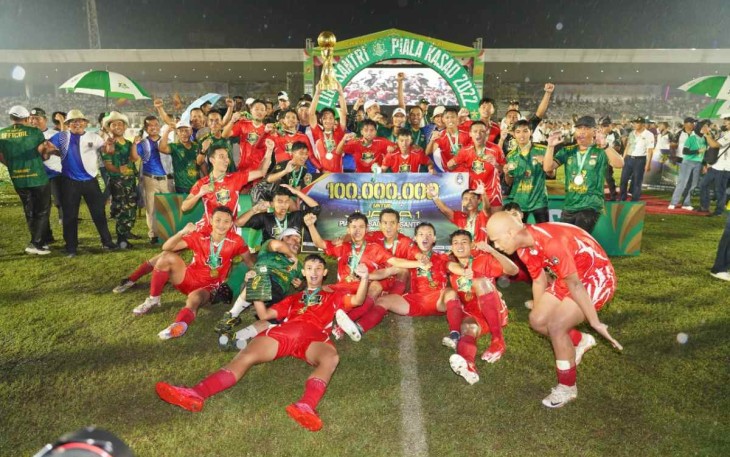 Pondok Pesantren Salafiyah Al Falah Jabar 1 Pemenang Liga Santri Piala Kasad Tahun 2022