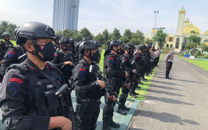Apel Operasi Kepolisian Terpusat Puri Agung 2022