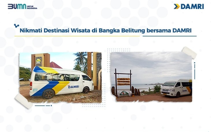 Ekspansi layanan DAMRI di Kepulauan Bangka Belitung 