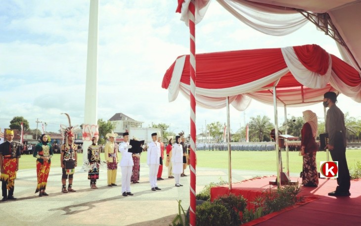 Bupati Blitar Rini Syarifah Pimpin Upacara Hari Sumpah Pemuda ke-94 