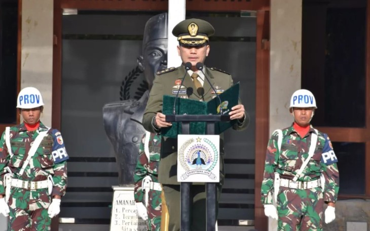 Peringatan Hari Sumpah Pemuda Ke-94 di Korem 081/DSJ Madiun