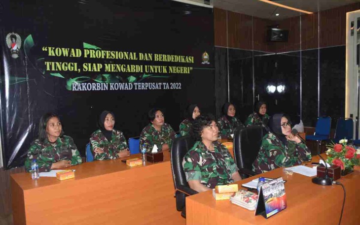 Pelaksanaan rakor prajurit  Kowad jajaran Korem 073/Mkt