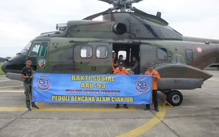 Bantuan Kemanusiaan Pangkoopsud I untuk Korban Bencana Gempa Cianjur 