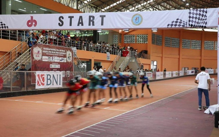 Kejurnas Sepatu Roda Jakarta Open 2022 di JIRTA, GOR Sunter Jakarta Utara