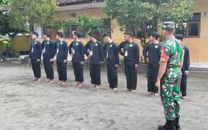 Wasbang dan cinta tanah air dalam Diklat Banser