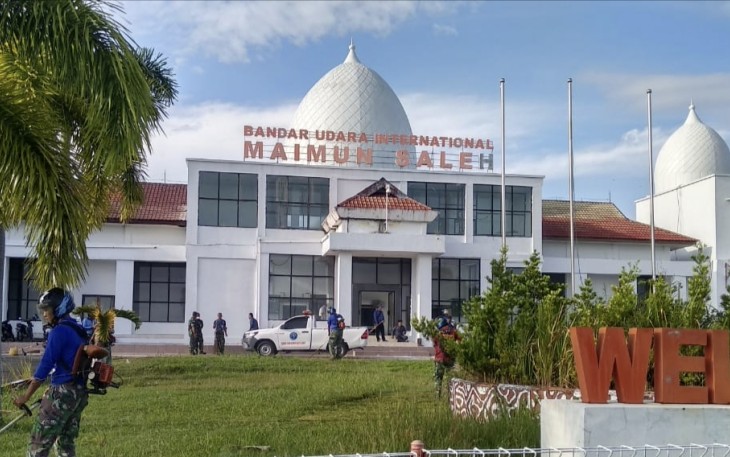 Lanud Mus Wujudkan Lingkungan Bandara Bersih, Sehat dan Asri  