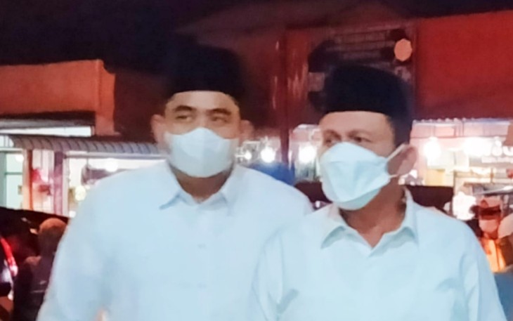 Gubernur Kepri, H.Ansar Ahmad dan Plt Bupati Bintan, Roby Kurniawan