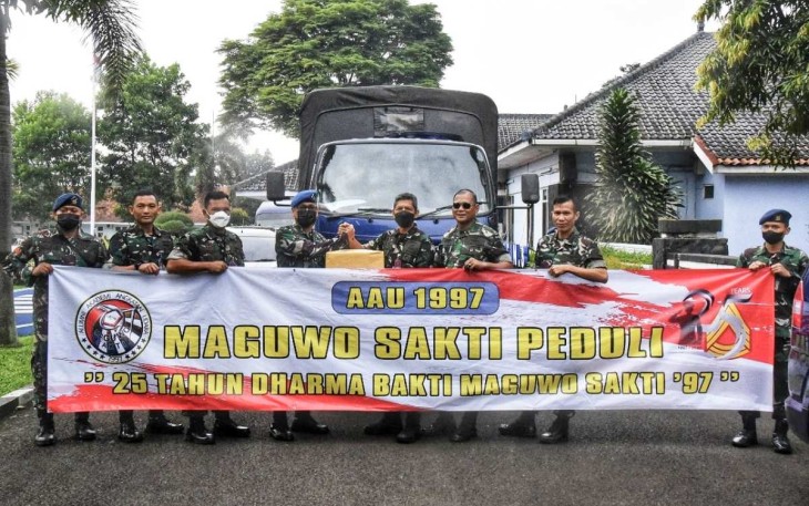 Bantuan Kemanusiaan Gempa Cianjur Maguwo Sakti 97, Bandung, Minggu (4/12)