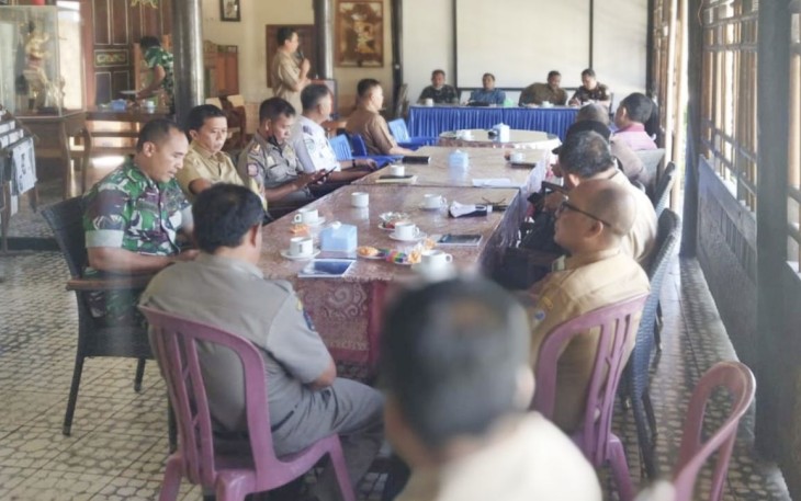 Rakor pengamanan jelang Nataru di wilayah Kabupaten Pacitan