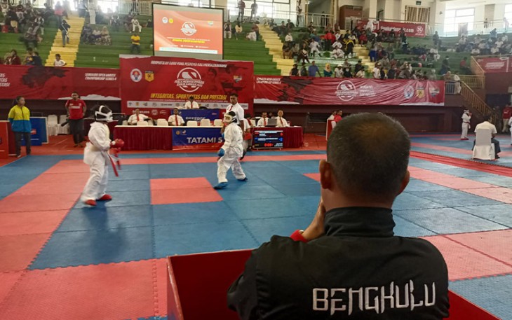  Atlet Inkanas Pengda Bengkulu saat Bertanding