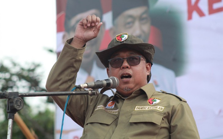 Ketua DPW PKS Jawa Timur Irwan Setiawan dalam sambutan pembukaannya