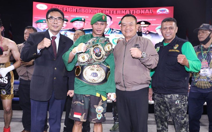 Kasad saat foto bersama Sertu Ghalatry Sonny