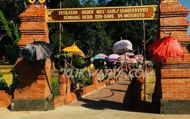 Komplek Sendang Bejen, Petilasan Raden Mas Said atau Pangeran Sambernyawa di Dusun Dawe, Desa  Mojoroto, Kecamatan  Mojogedang, Kabupaten Karanganyar.