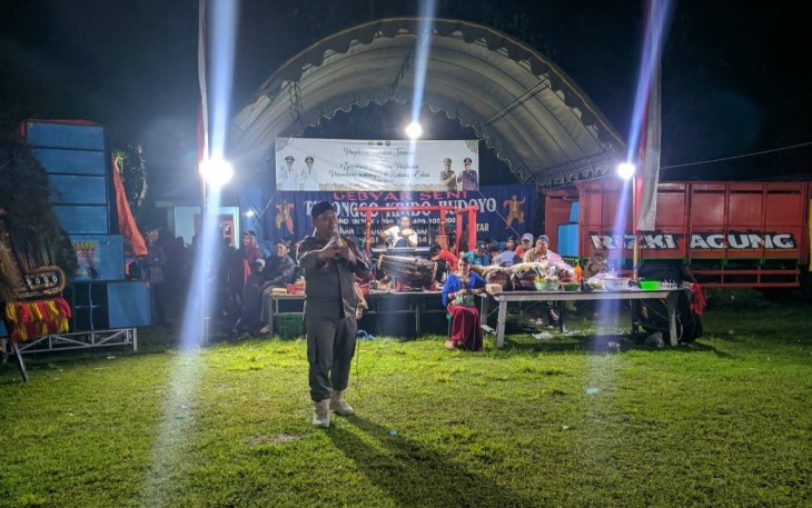 Sosialisasi Undang-Undang tentang Cukai Satpol PP Pemkab Blitar di Desa Jugo