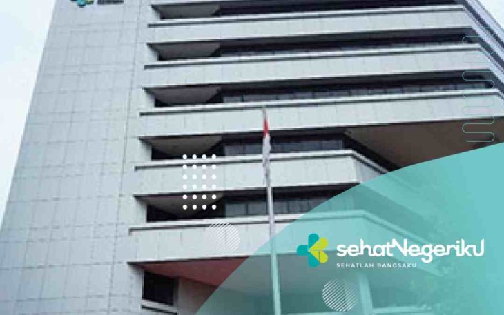 Ilustrasi gedung kementerian kesehatan RI Jakarta. Rabu (18/05/2022)