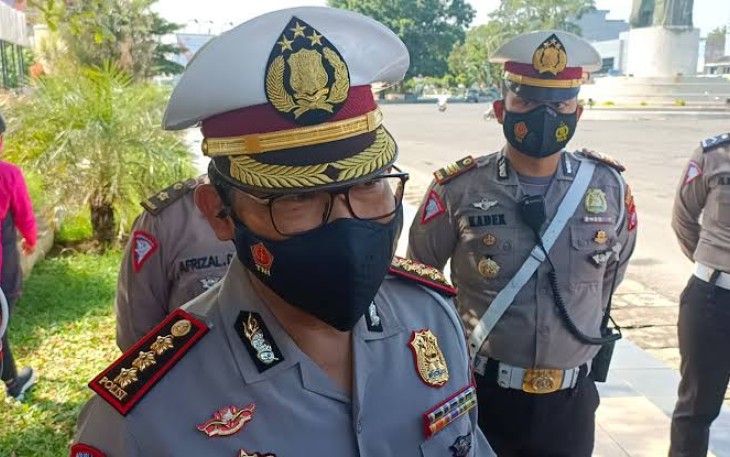 Direktur lalu lintas Polda Bengkulu Kombes Pol Sumardji, S.H