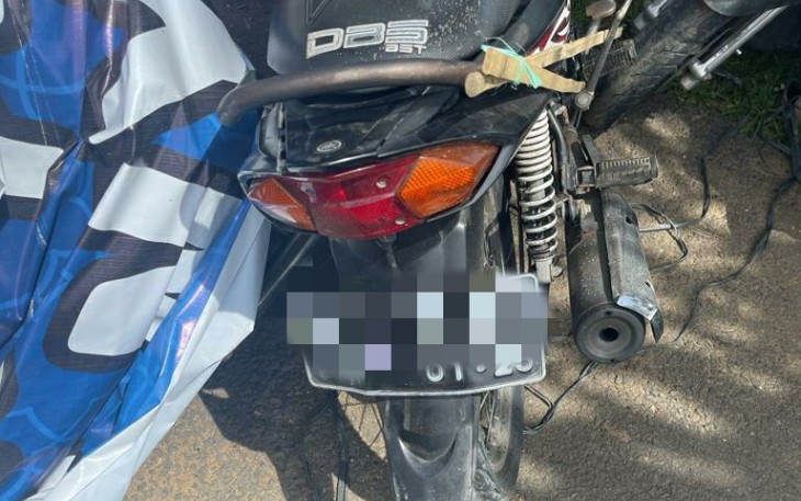 Kendaraan yang digunakan korban