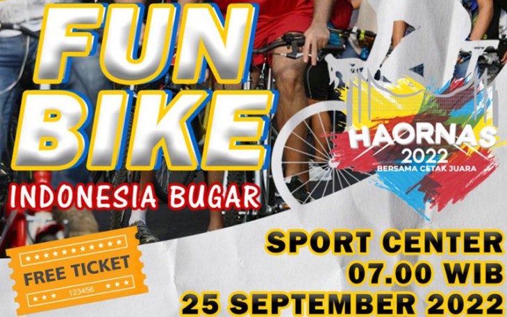 Fun Bike Haornas "Indonesia Bugar"