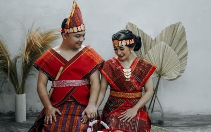 Pernikahan adat Batak Toba adalah salah satu upacara ritual  Batak Toba.( Foto:pinterest.com)