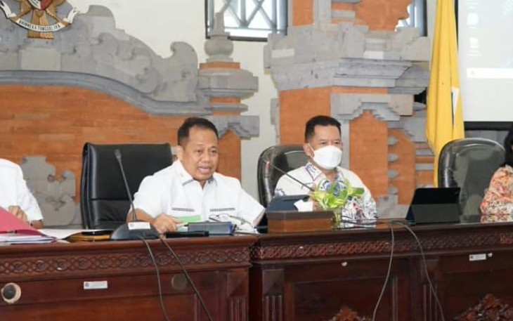 Staf Khusus Menteri Dalam Negeri Bidang Politik dan Media Kastorius Sinaga di Kantor Pusat Kemendagri, Rabu (23/3/2022).  
