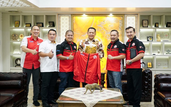 Bamsoet saat menerima pengurus DOCI, di Jakarta, Jumat (9/9/22).