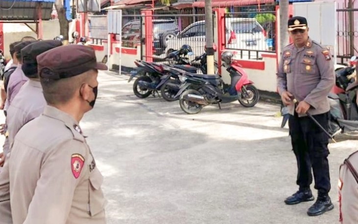 Kapolres Karimun Pastikan Penjagaan di Mapolsek Diperketat
