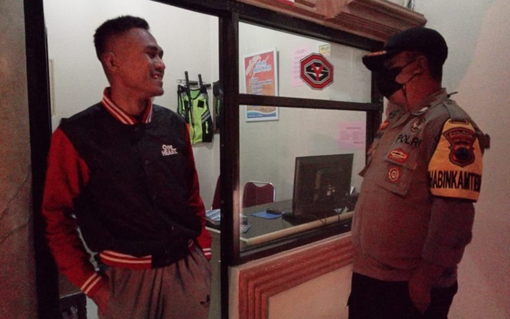 Polres Banjarnegara saat Patroli BLP