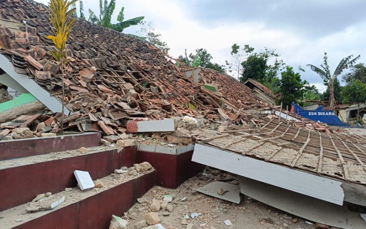 Dampak pascagempa Cianjur