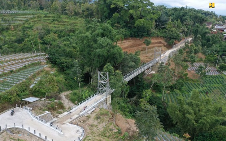  Jembatan Gantung di Jawa Tengah