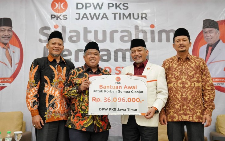 PKS Jatim Galang Dana Bersama Presiden PKS