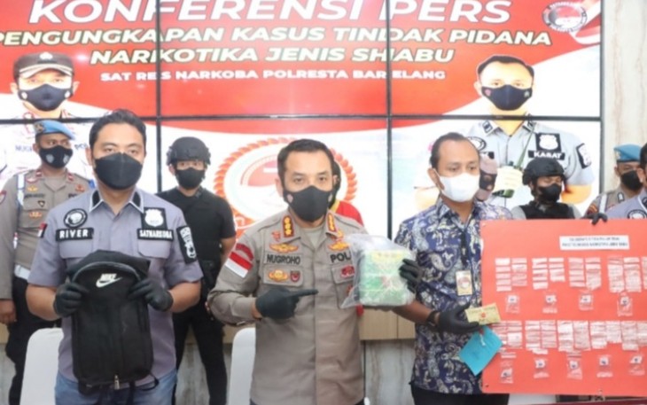 Konferensi Pers Polresta Barelang