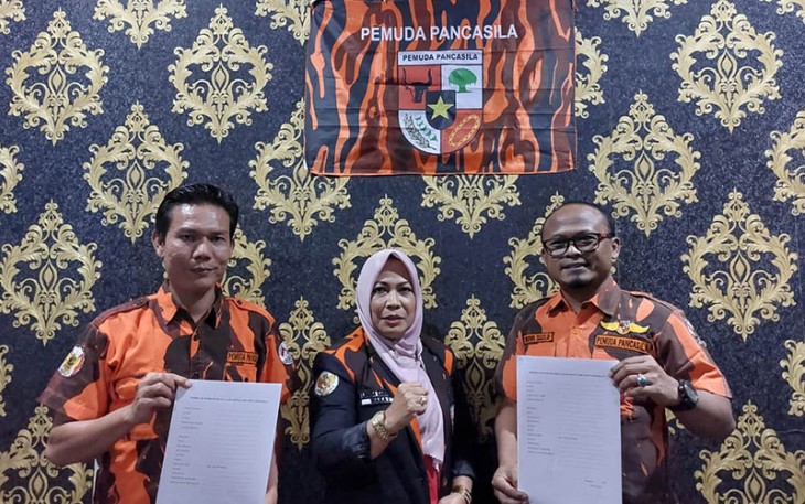 Wibowo Susilo (kanan) dan Aurego Jaya (kiri)
