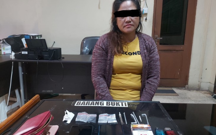 Seorang Perempuan Miliki Sabu saat Diamankan Polres Bengkulu
