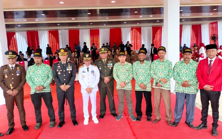 APDESI Aceh Timur Hadiri Undangan Upacara HUT RI ke-78
