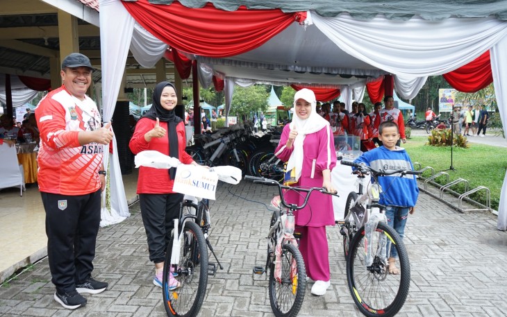 Bupati Asahan Ikuti FUN BIKE