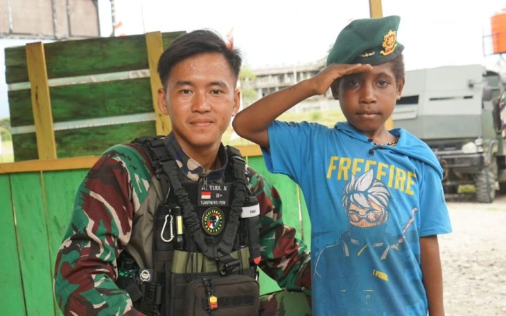 Ariun Murib Putra Asli Papua Ingin Jadi TNI