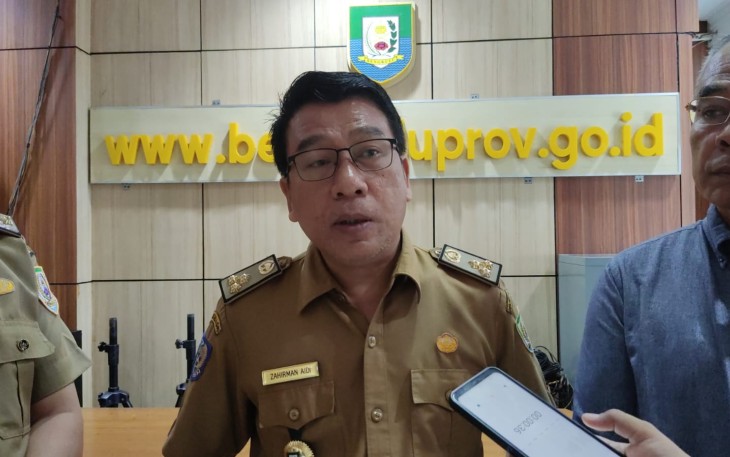 Kepala Biro Ekonomi Provinsi Bengkulu Zahirman Aidi 