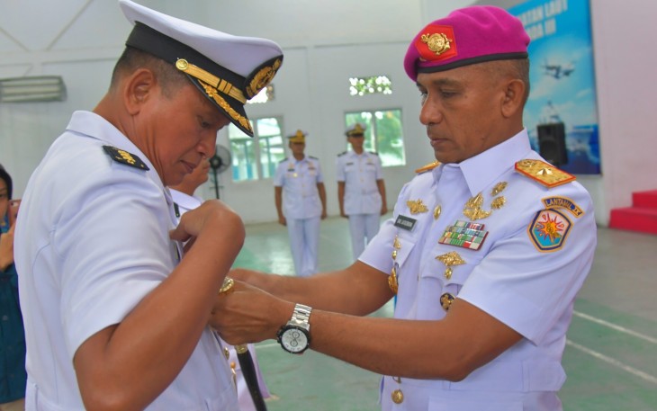 Brigjen Said Latuconsina Pimpin Serah Terima Jabatan Asisten Personel Danlantamal IX Ambon
