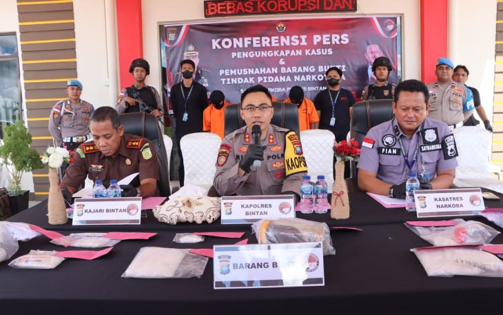 Kapolres Bintan Akbp Rikky Iswoyo, S.I.K., M.M