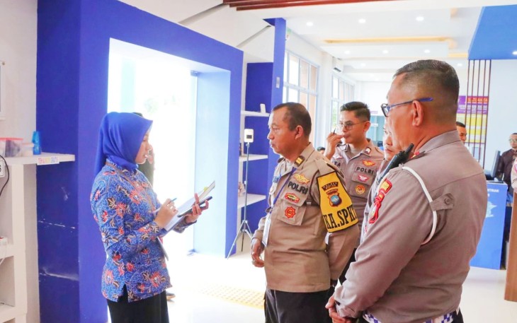 Ombudsman RI Lakukan Penilaian Pelayanan Publik Polres Bintan