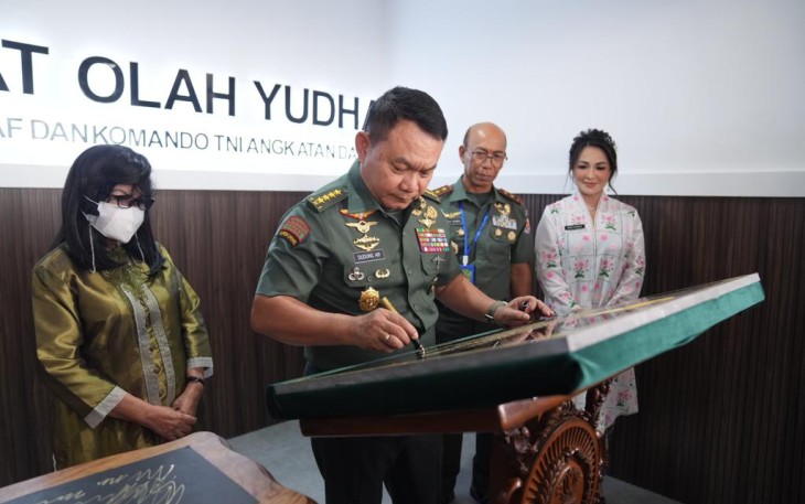  Kasad Resmikan Gedung Wargaming System Seskoad
