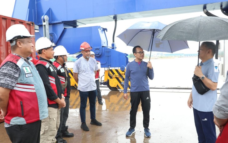Dewan Pengawas BP Batam Tinjau Perkembangan Pelabuhan Batu Ampar, Pantau Kesiapan Penyesuaian Tarif Bongkar Muat
