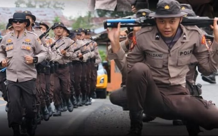 Polres Rejang Lebong Gelar Tradisi Penyambutan
